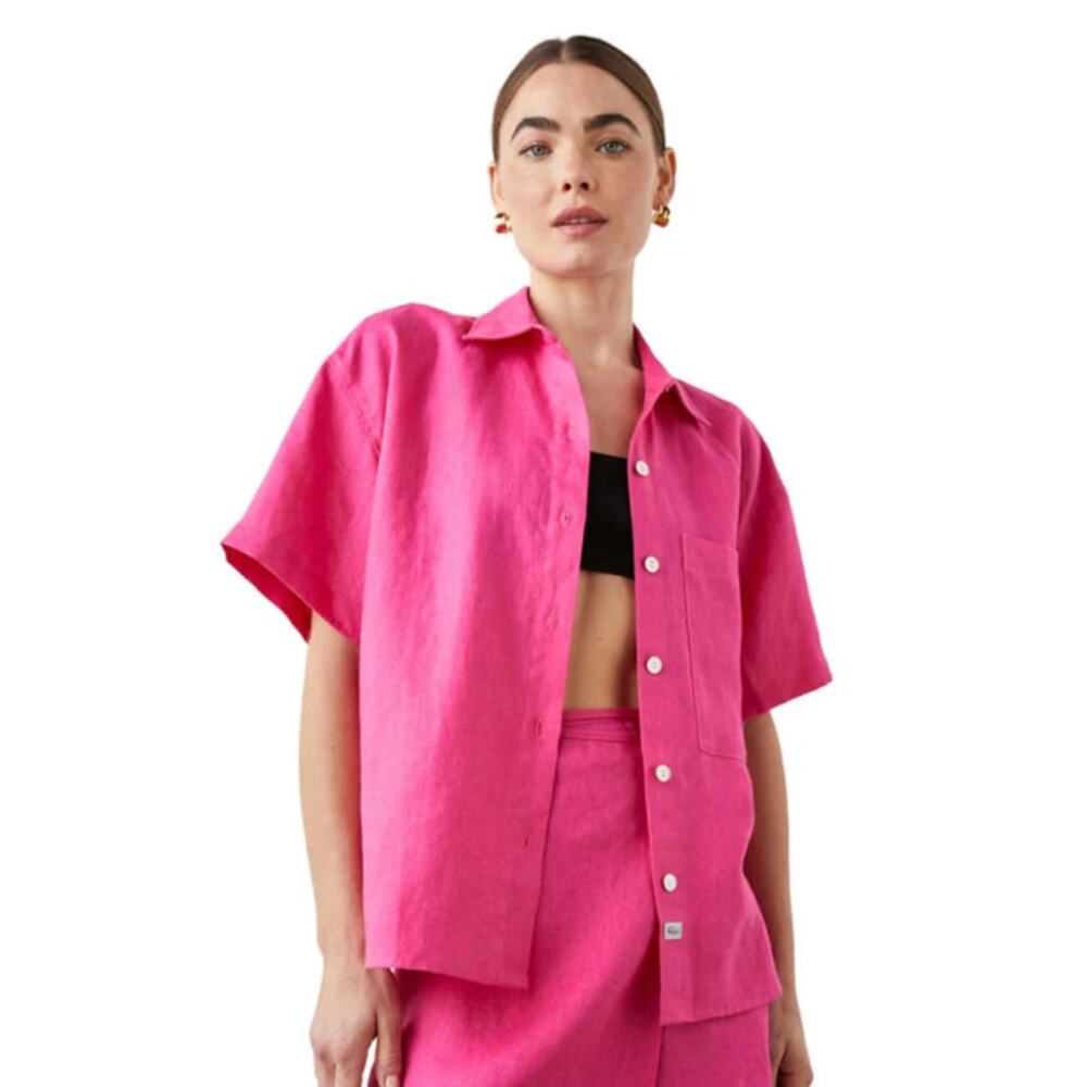 Rails Mackinley Shirt Raspberry size M medium